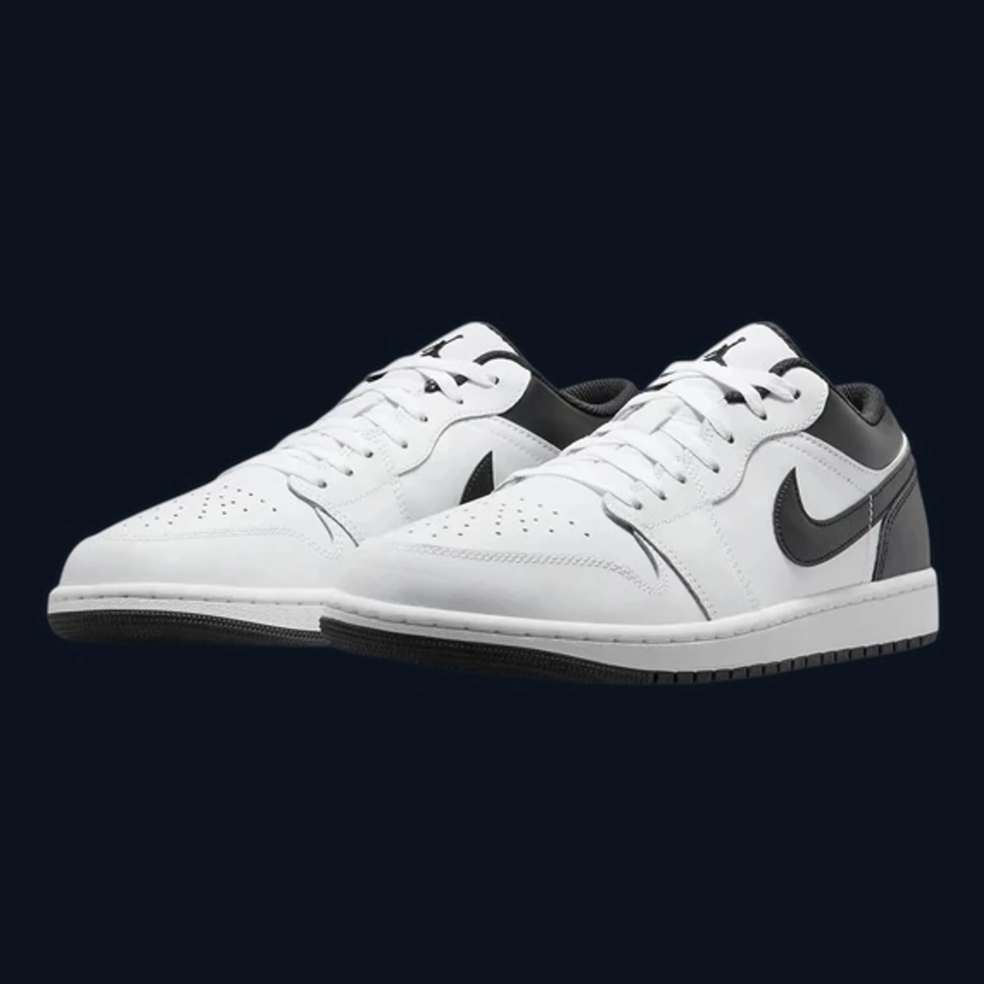 Air Jordan 1 Low "White Black"