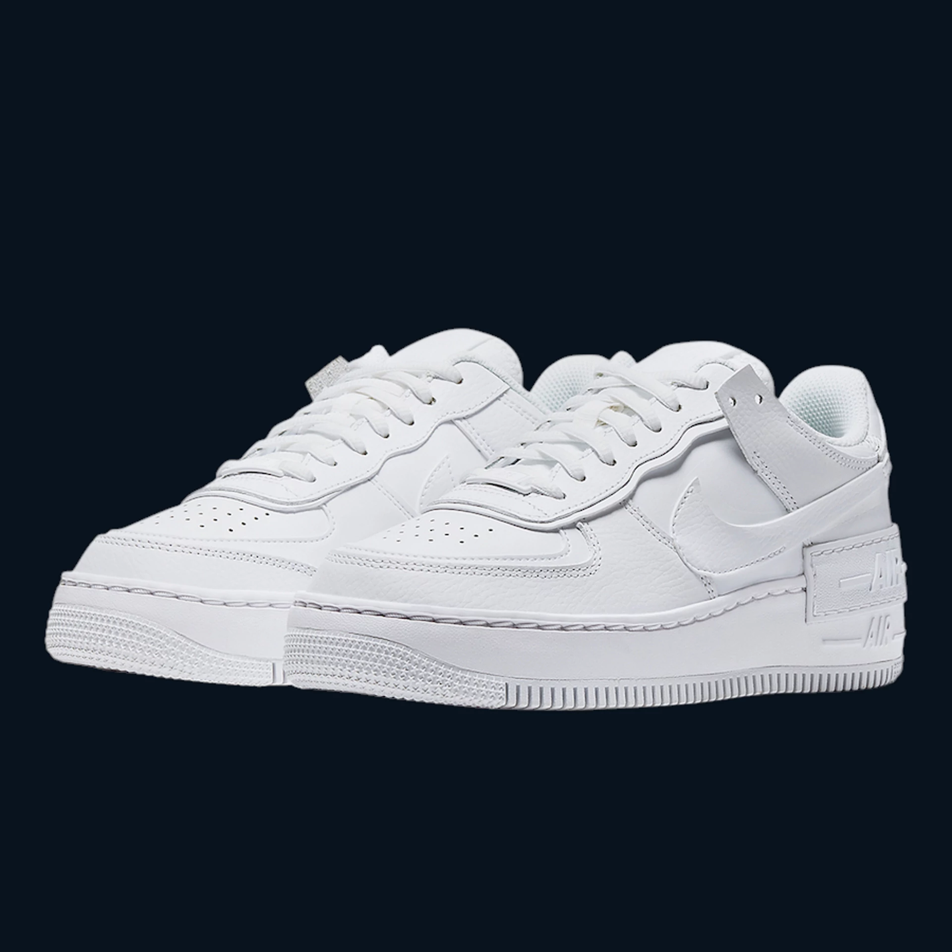 Nike Air Force 1 Low Shadow "Triple White" [36]