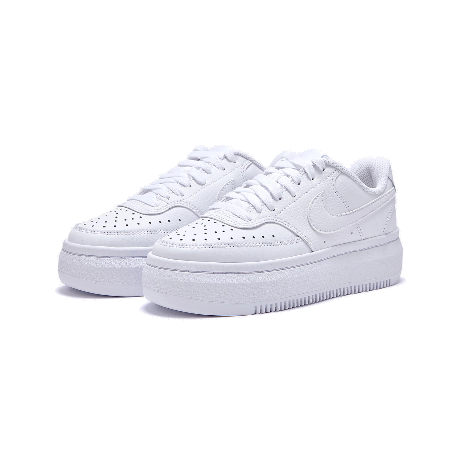 Nike Court Vision Alta "Triple White"