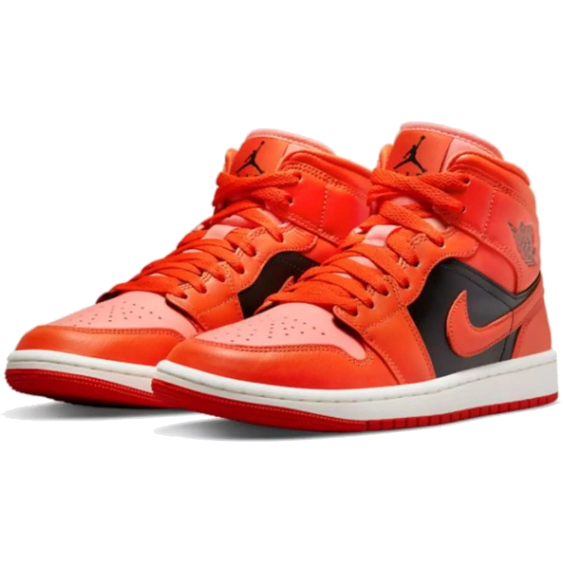 Air Jordan 1 Mid SE "Rush Orange Crimson Bliss"