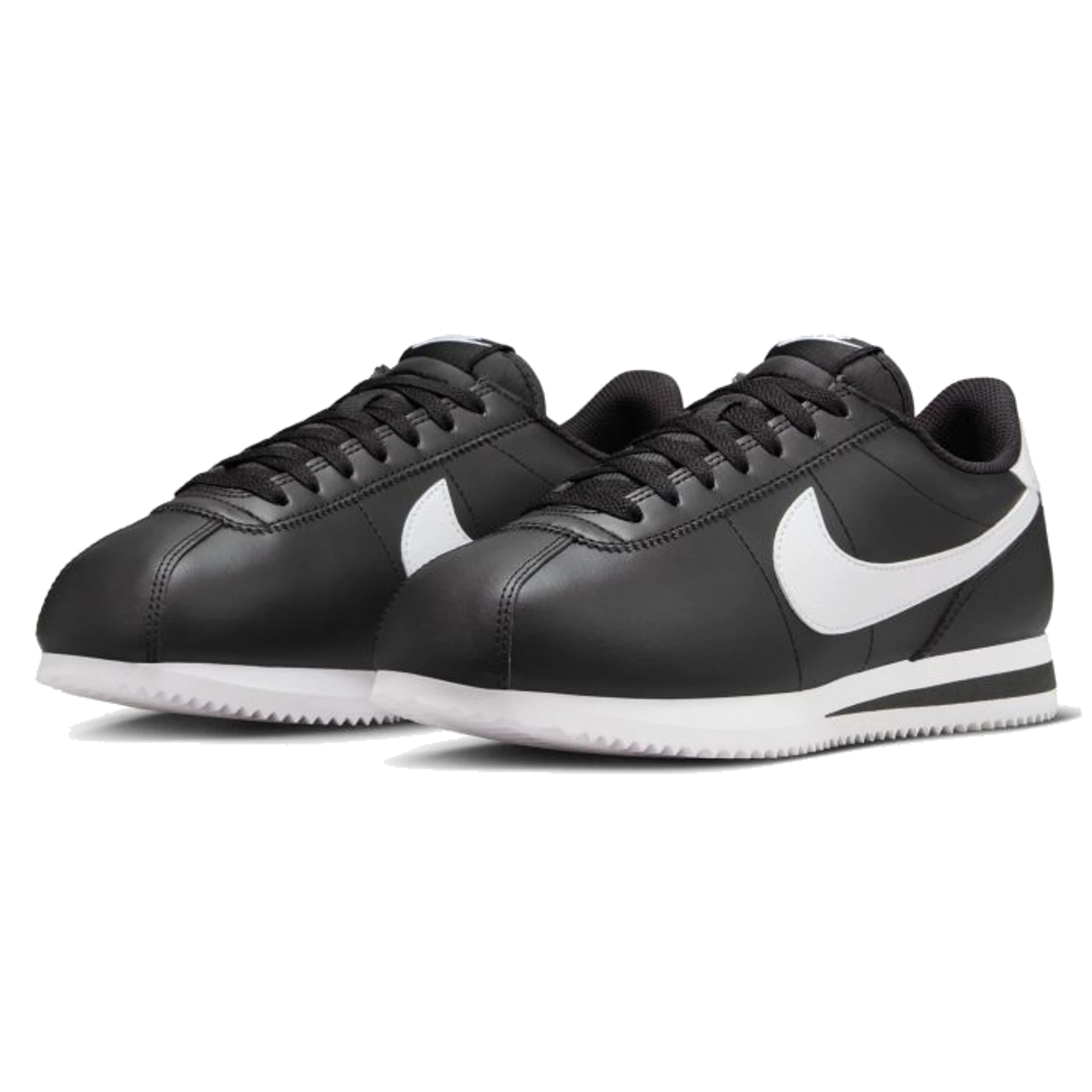 Nike Cortez Leather "Black White"