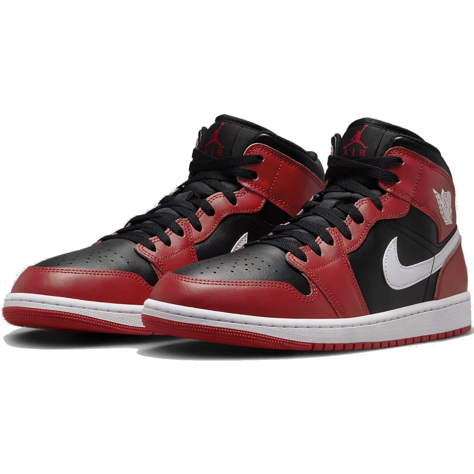 Air Jordan 1 Mid "Gym Red Black White"