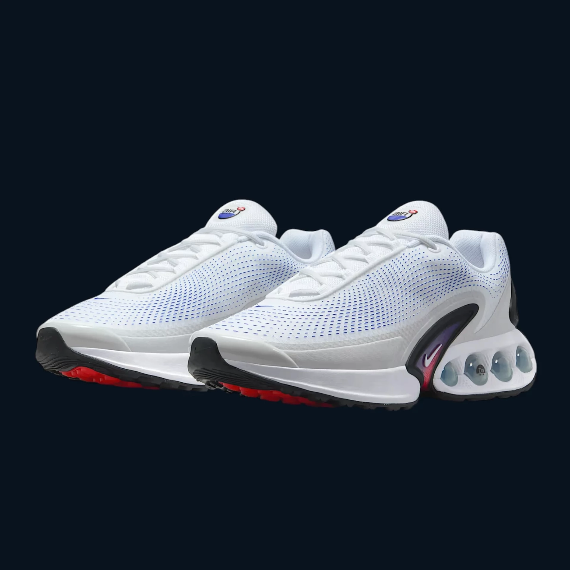 Nike Air Max Dn "White Racer Blue Bright Crimson"