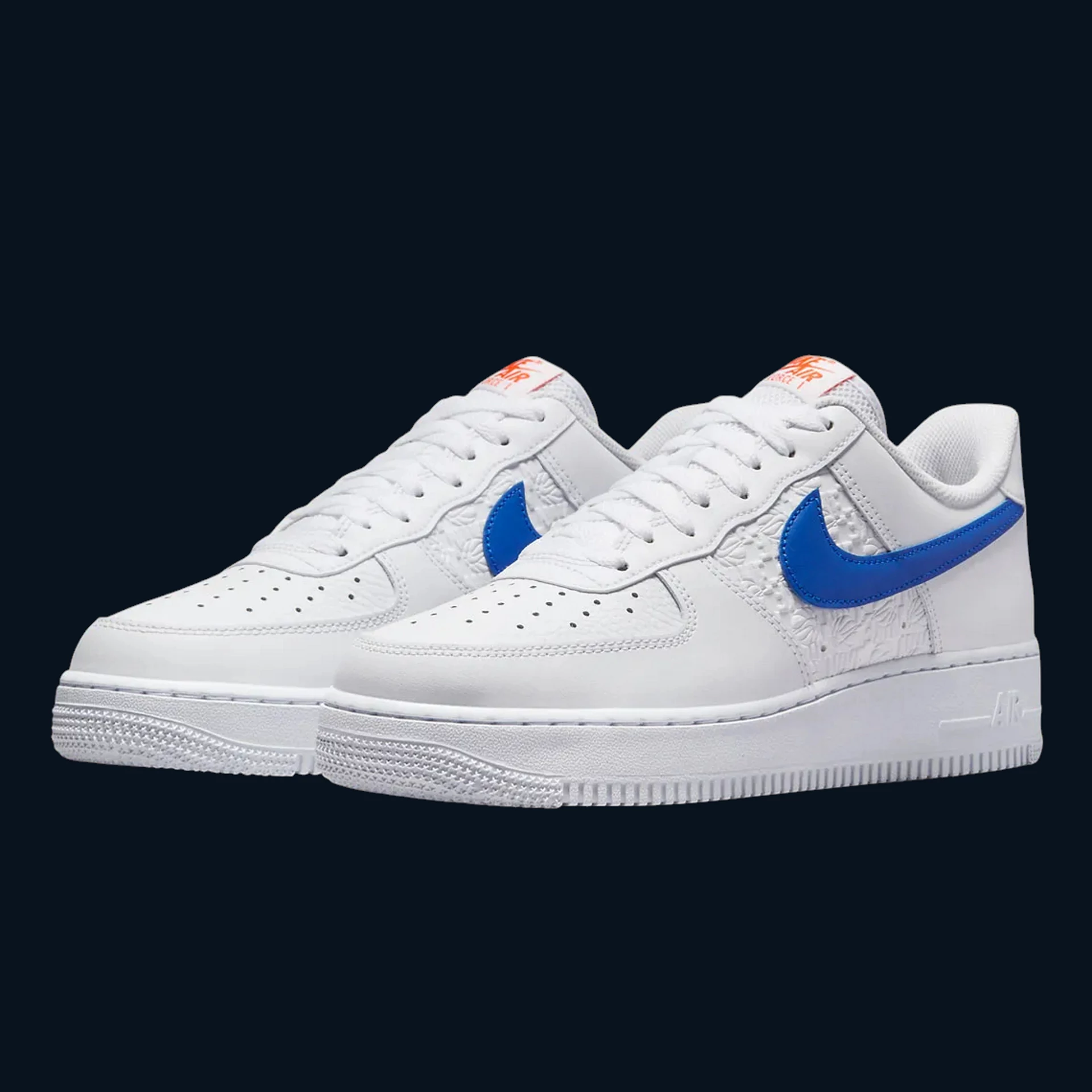 Nike Air Force 1 '07 "Embossed Hoops Racer Blue" [38.5]