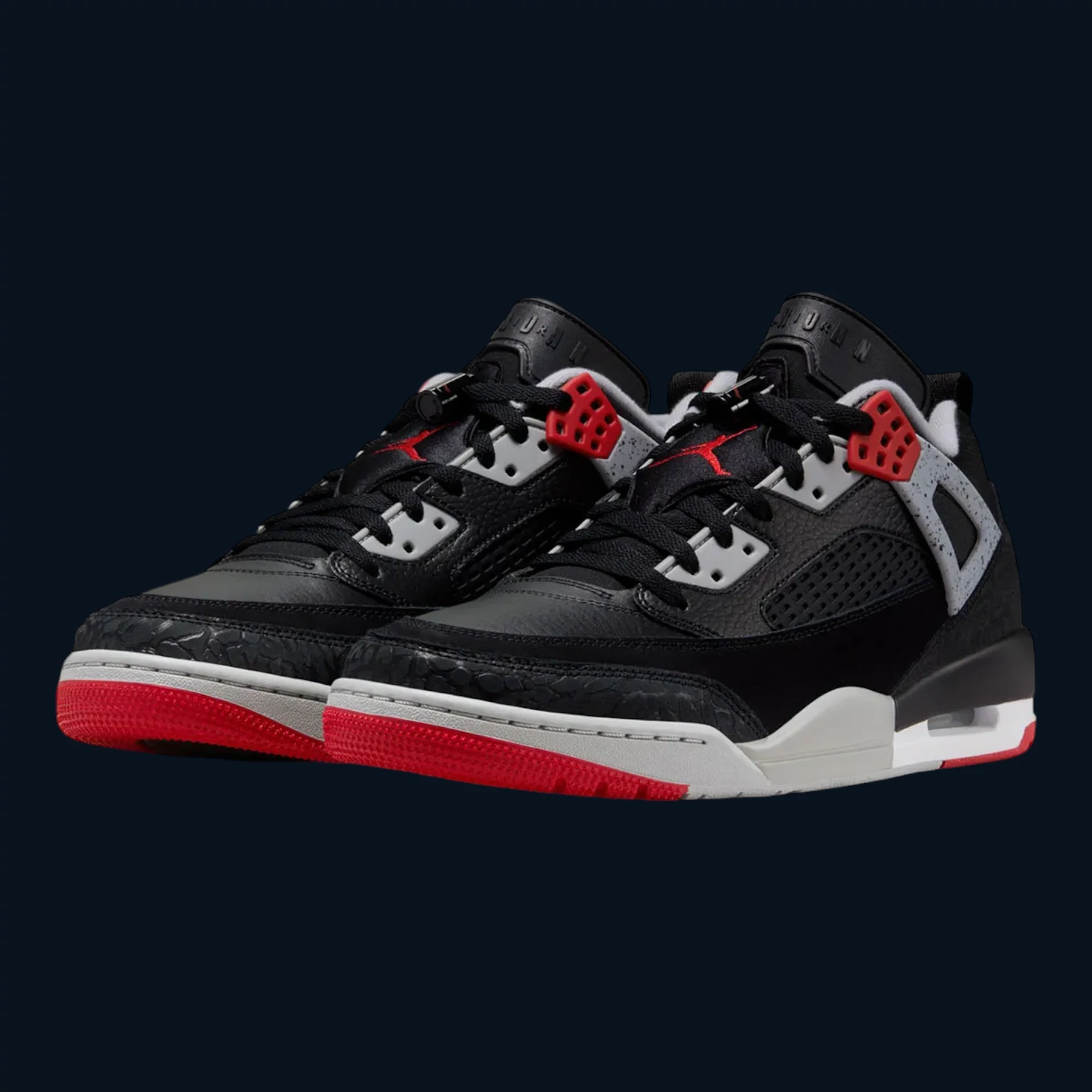 Air Jordan Spizike Low "Bred Cement" [46]