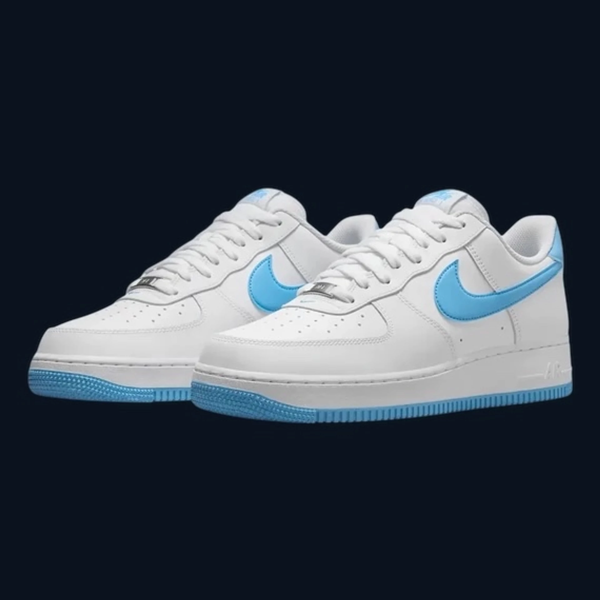 Nike Air Force 1 Low '07 "White Aquarius Blue"