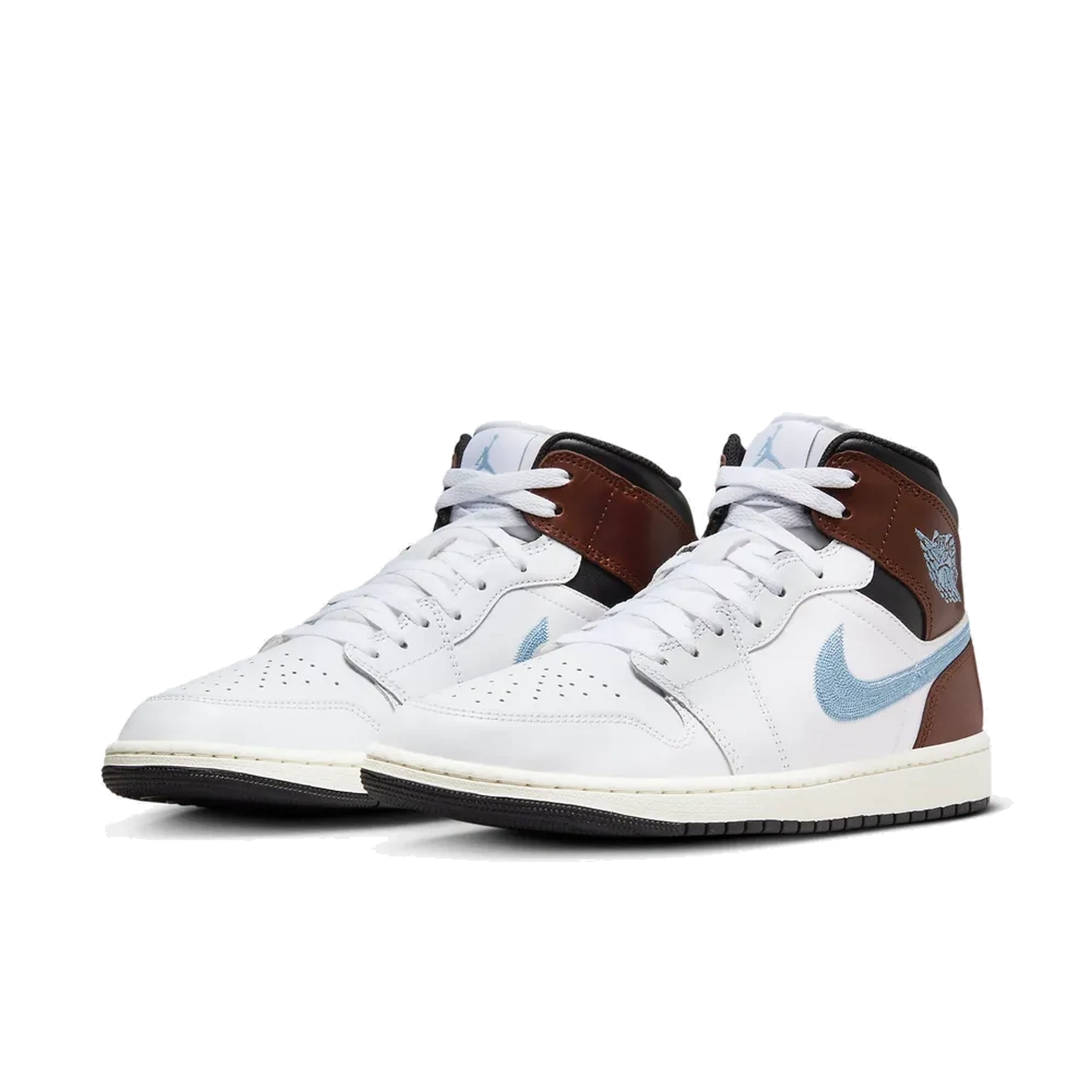 Air Jordan 1 Mid SE "Brown Blue Grey"