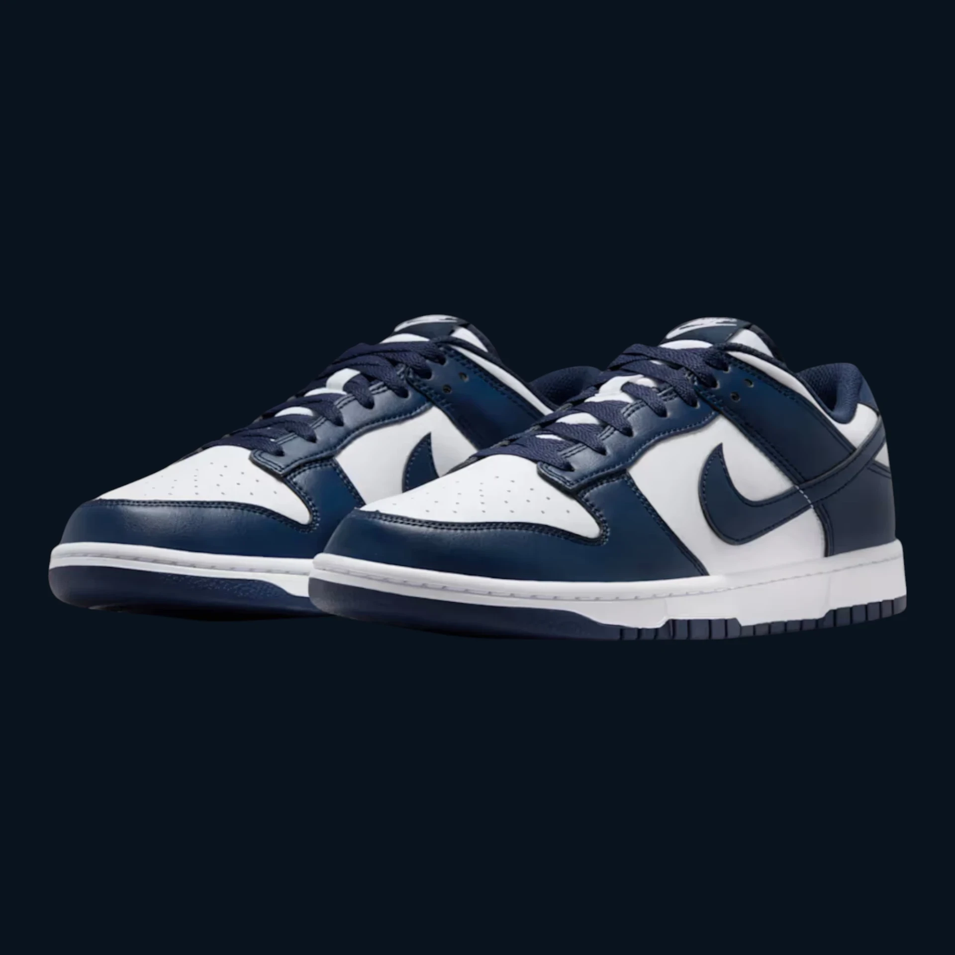 Nike Dunk Low "White Midnight Navy" [45]