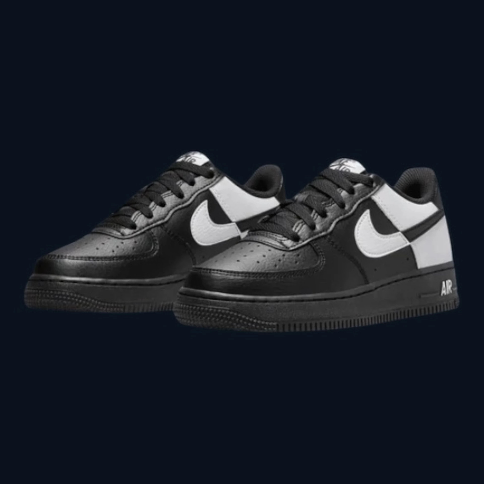 Nike Air Force 1 "Split Black White"