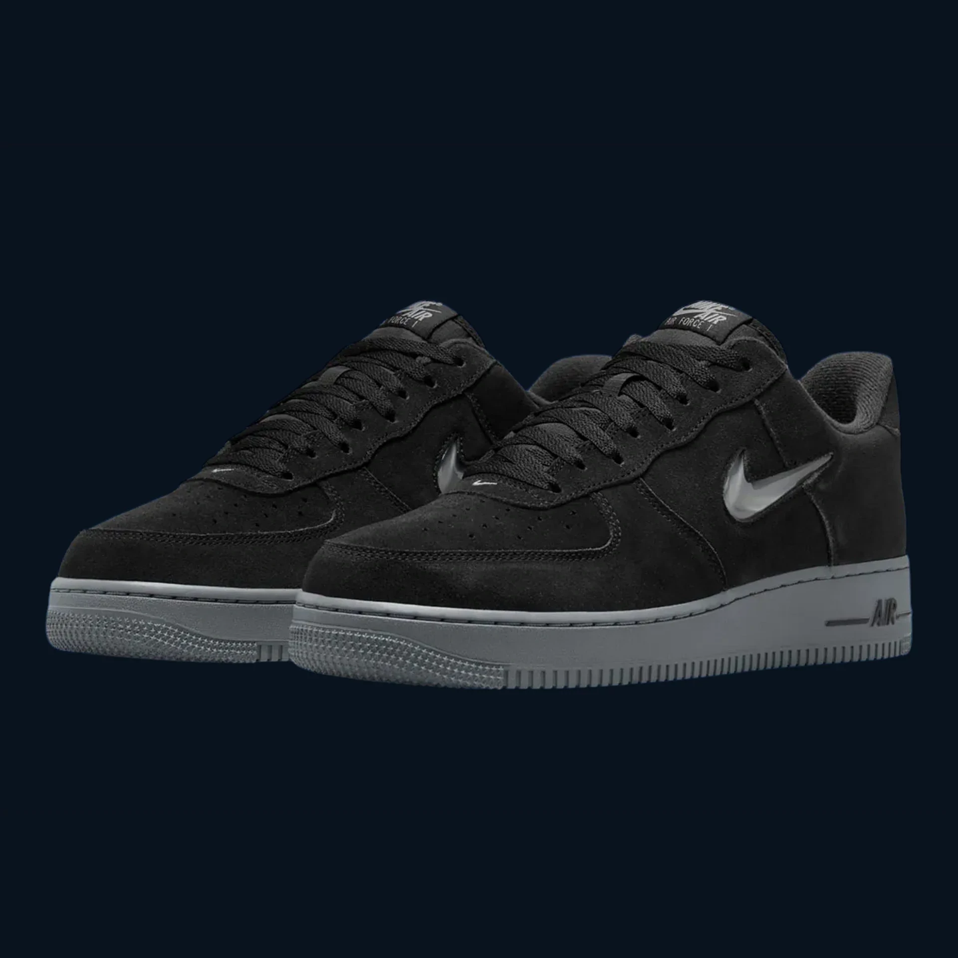 Nike Air Force 1 '07 Jewel "Black Cool Grey"