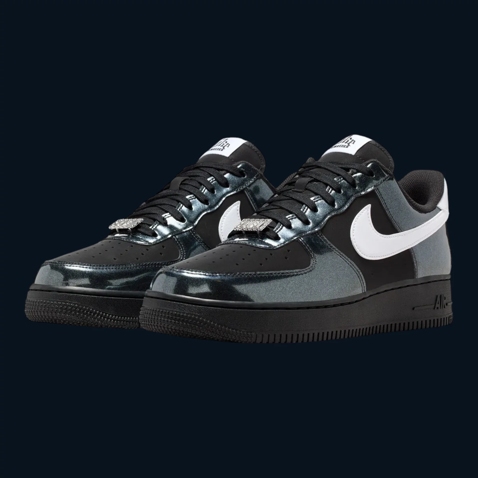 Nike Air Force 1 '07 LV8 "Glam Rock Black White" [43]