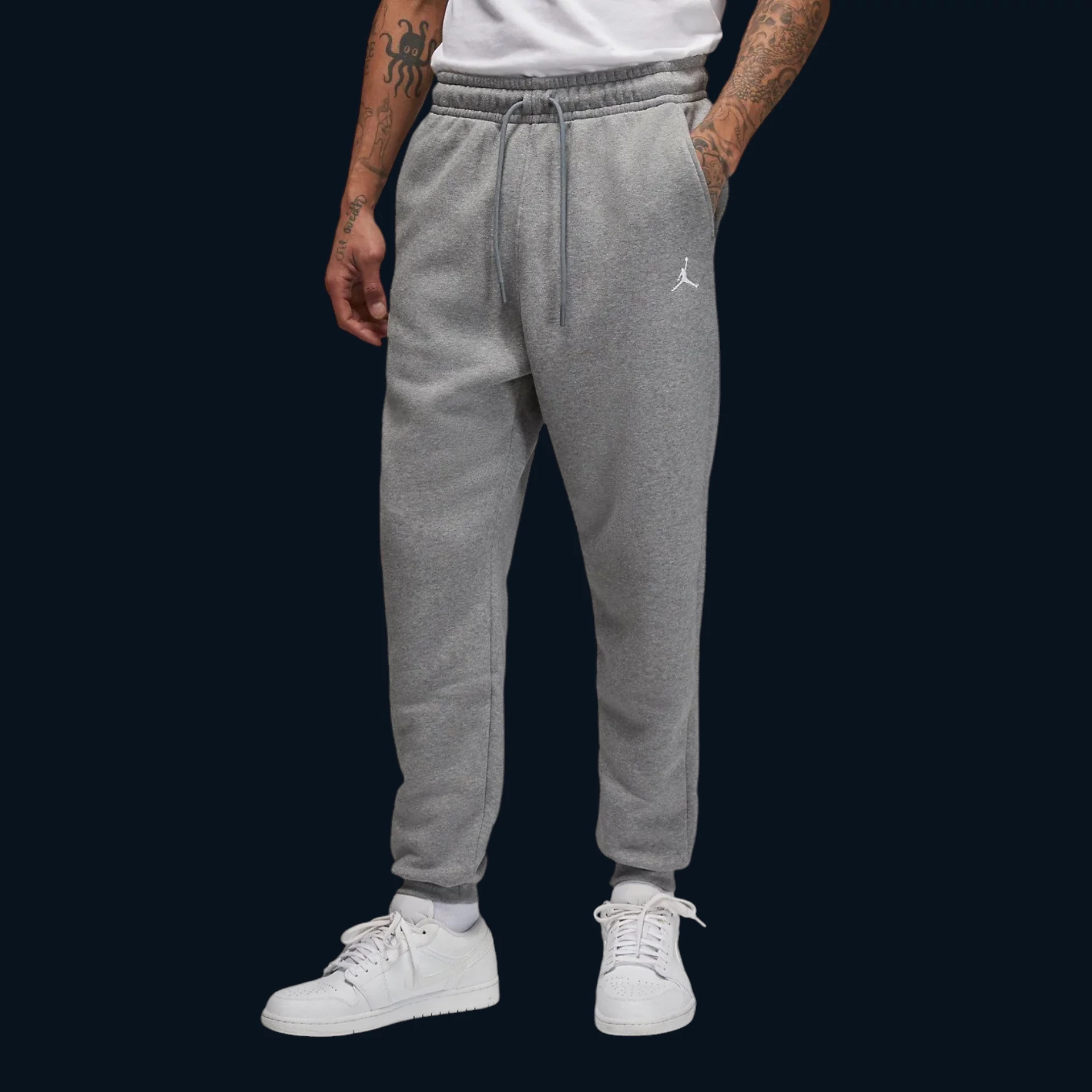 Jordan Brooklyn Fleece Férfi Melegítőnadrág "Szürke" [L]
