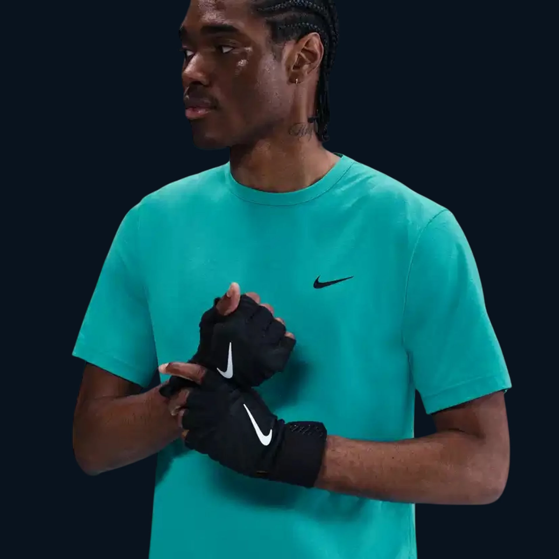 Nike Dri-Fit Hyverse Férfi Póló "Zöld" [S]