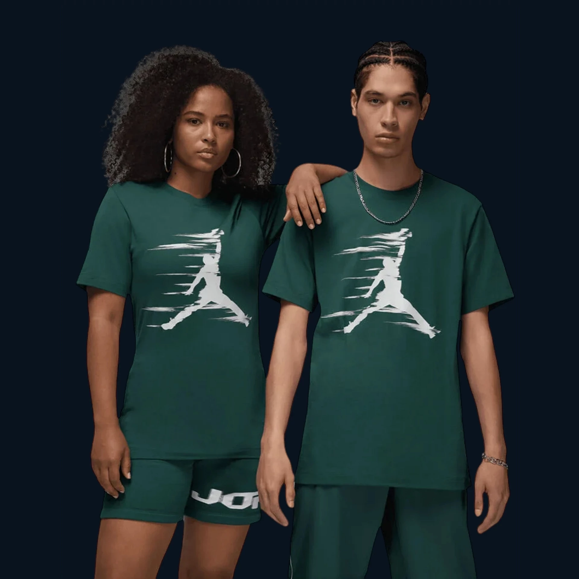 Jordan MVP JM SS Crew Férfi Póló "Zöld" [M]