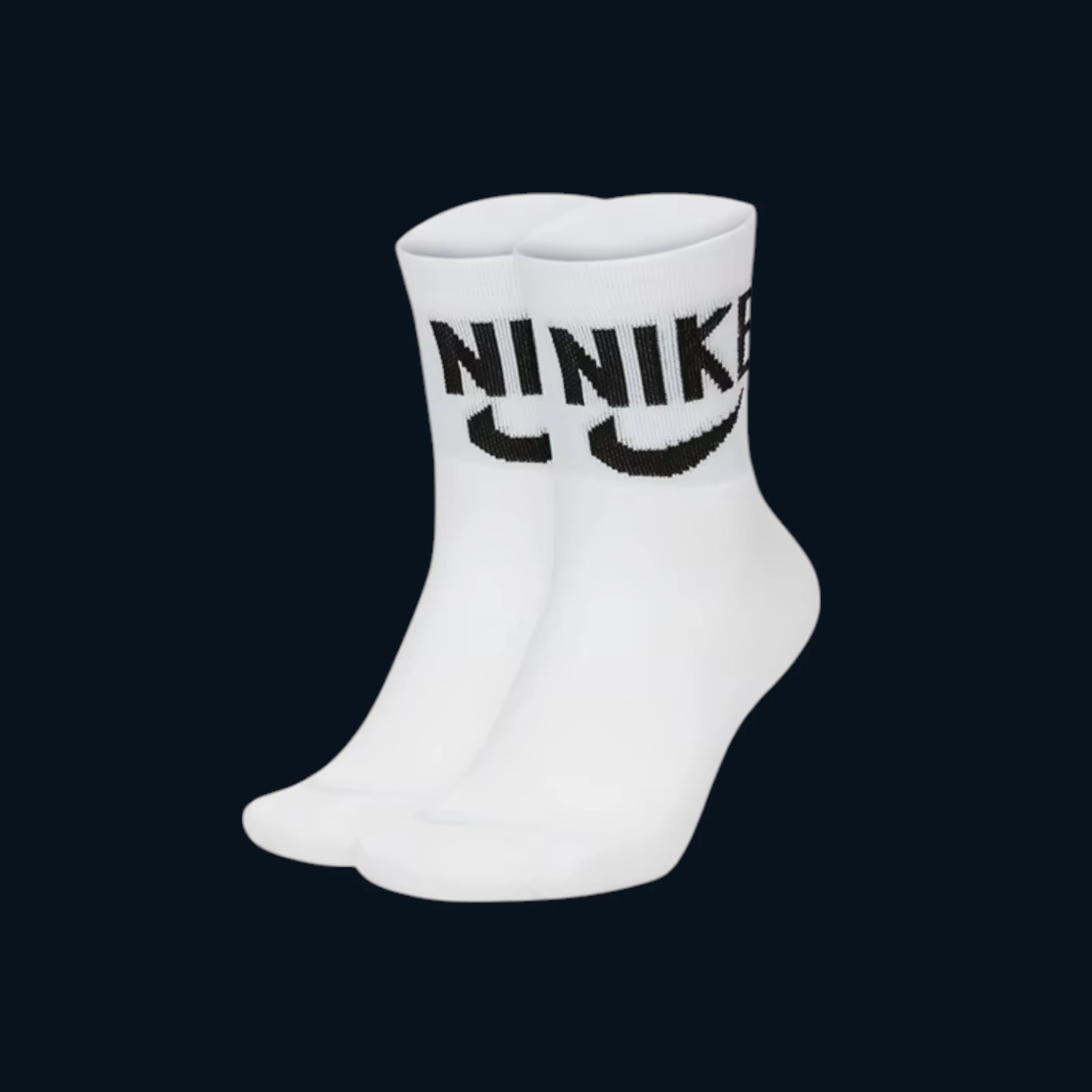 Nike Heritage Hosszúszárú Zokni "Fehér" [46-50] (2 pár)