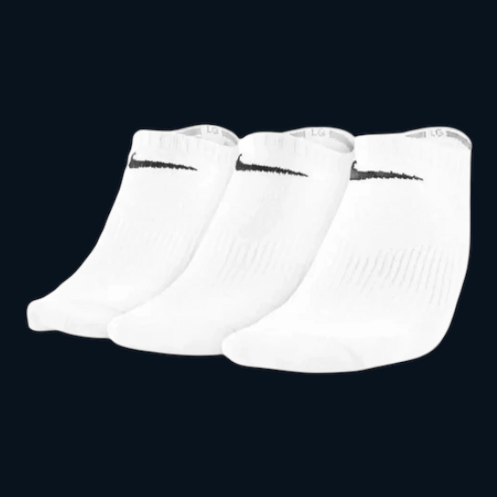 Nike Performance Rövidszárú Zokni "Fehér" [42-46] (3 pár)