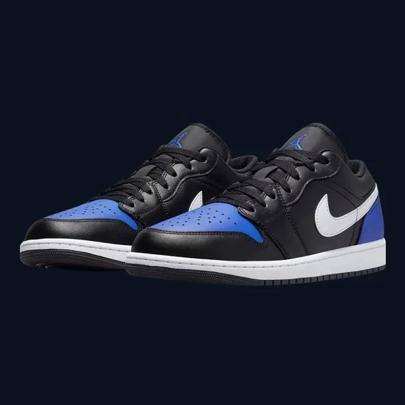 Air Jordan 1 Low "Black Royal Toe"