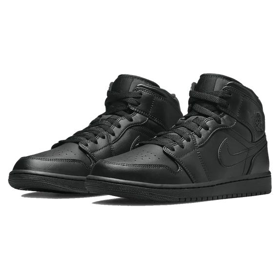 Air Jordan 1 Mid "Triple Black"
