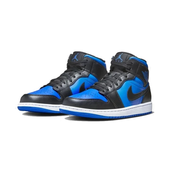 Air Jordan 1 Mid "Black Royal Blue"