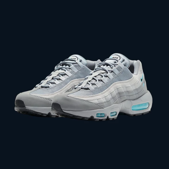 Nike Air Max 95 "Retro Logo Grey Aqua" [ 40 ]