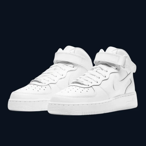 Nike Air Force 1 Mid "Triple White"