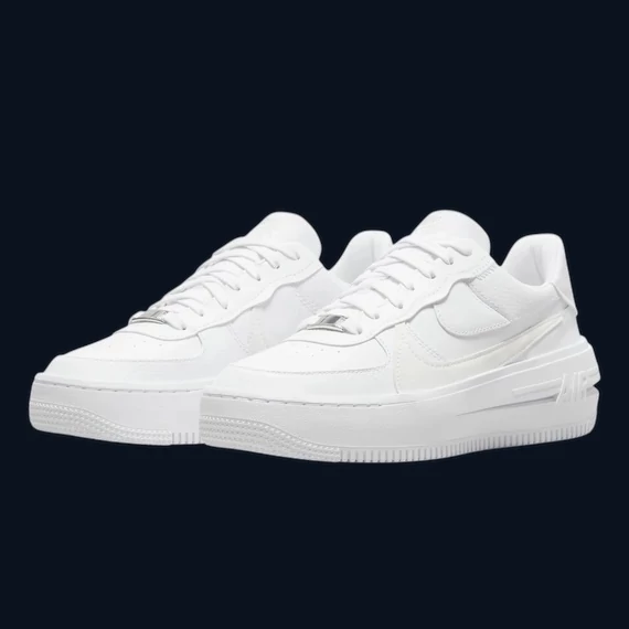 Nike Air Force 1 PLT.AF.ORM "Triple White"