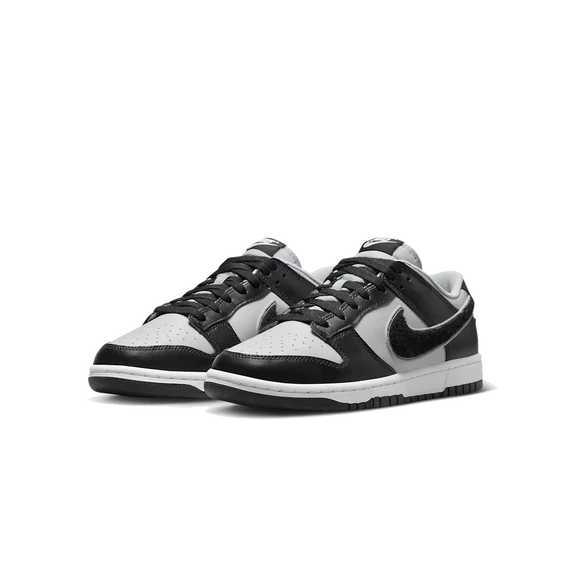 Nike Dunk Low "Chenille Swoosh Black Grey"