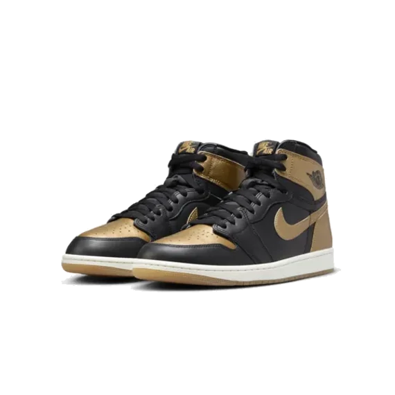 Air Jordan 1 Retro High OG "Black Metallic Gold"