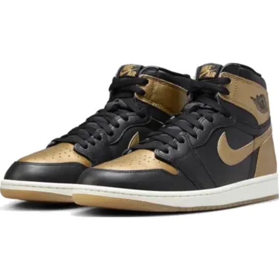 Air Jordan 1 Retro High OG "Black Metallic Gold"