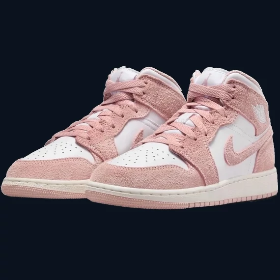 Air Jordan 1 Mid SE (GS) "Legend Pink" [ 35.5 ]