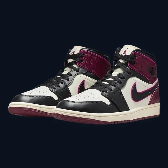Air Jordan 1 Mid SE "Bordeaux" [ 36.5 ]