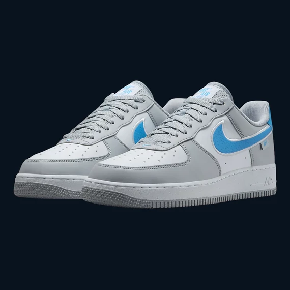 Nike Air Force 1 '07 Next Nature "Wolf Grey University Blue"