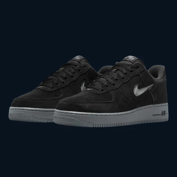 Nike Air Force 1 '07 Jewel "Black Cool Grey"