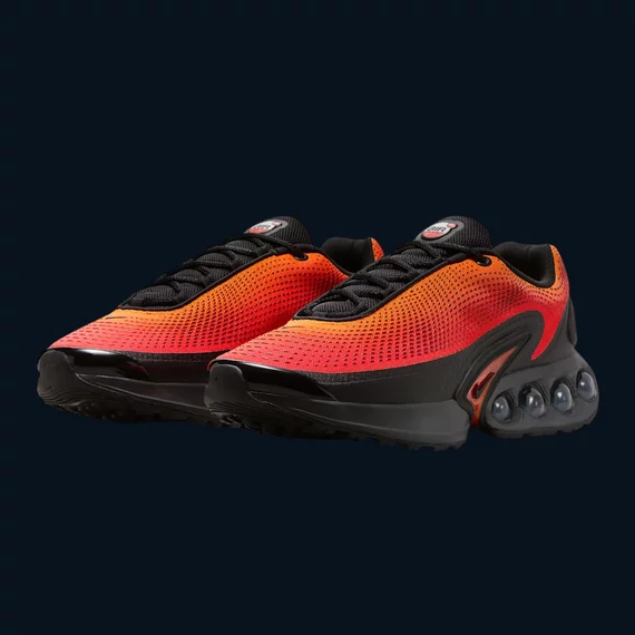 Nike Air Max Dn "Total Orange Bright Crimson Dark Smoke Grey Black"