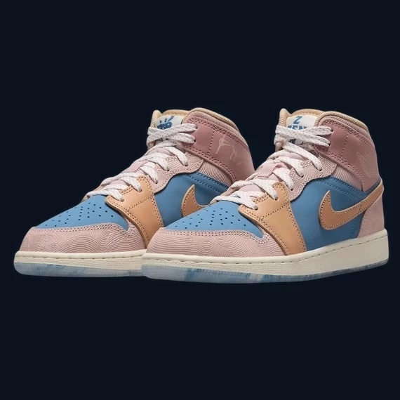 Air Jordan 1 Mid (GS) "Zen"