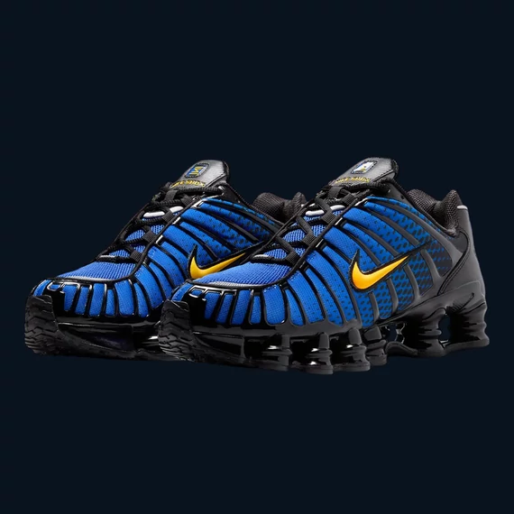 Nike Shox TL "Black Lyon Blue Varsity Maize" [ 40 ]