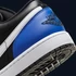 Kép 7/8 - Air Jordan 1 Low "Black Royal Toe"