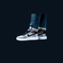 Kép 7/8 - Nike Air Force 1 Flyknit 2.0 "Black Pure Platinum" [ 47.5 ]