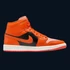 Kép 4/8 - Air Jordan 1 Mid SE "Rush Orange Crimson Bliss" [35.5]