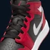Kép 7/8 - Air Jordan 1 Mid (GS) "Gym Red Black White" [ 38 ]