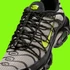 Kép 6/9 - Nike Air Max Plus Utility "Black College Grey Volt"