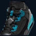 Kép 7/8 - Air Jordan Spizike Low "Black Gamma Blue" [41]