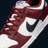 Kép 7/8 - Nike Dunk Low "Dark Team Red Black" [ 45.5 ]