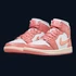 Kép 1/8 - Air Jordan 1 Mid SE "Red Stardust"