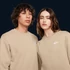 Kép 3/5 - Nike Sportswear Club Fleece Férfipulóver "Világosbarna" [ M ]