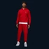 Kép 2/5 - Jordan Brooklyn Fleece Férfipulóver "Piros" [S]