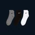Kép 2/4 - Nike Everyday Lightweight Zokni "Fekete,Fehér,Szürke" [46-50] (3 pár)