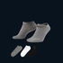 Kép 1/4 - Nike Everyday Lightweight Rövidszárú Zokni "Fekete,Fehér,Szürke" [46-50] (3 pár)